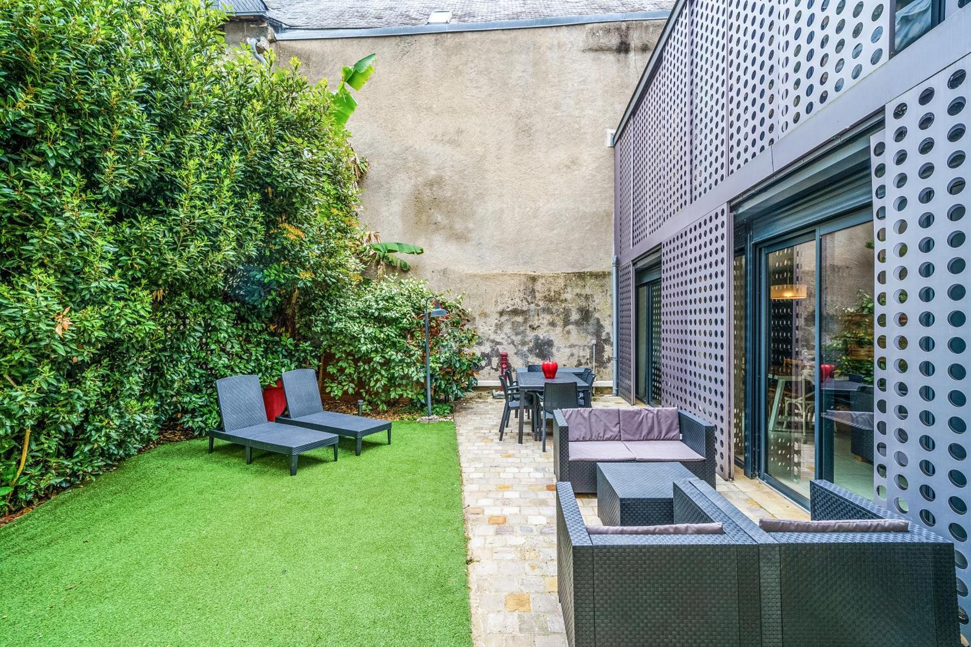 Maison D'Architecte Centre Tours Jardin, Climatisation, Parking 5 P Ngoại thất bức ảnh